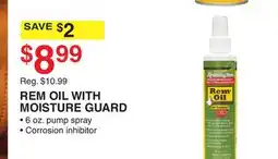 Dunham's Sports REM OIL WITH MOISTURE GUARD offer