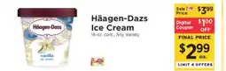 ShopRite Häagen Dazs Ice Cream offer