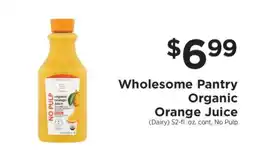 ShopRite Wholesome Pantry Organic Orange Juice offer