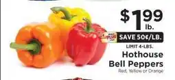 ShopRite HotHouse Bell Peppers offer
