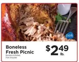 ShopRite Boneless Fresh Picnic offer