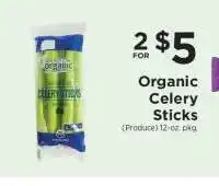 ShopRite Organic Celery Sticks offer