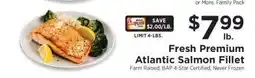ShopRite Fresh Premium Atlantic Salmon Fillet offer