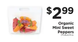 ShopRite Organic Mini Sweet Peppers offer