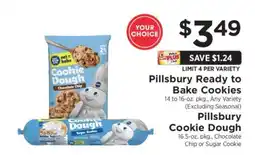 ShopRite Pillsbury Ready to Bake Cookies offer