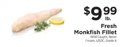ShopRite Fresh Monkfish Fillet offer