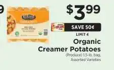 ShopRite Organic Creamer Potatoes offer