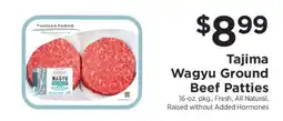 ShopRite Tajima Wagyu Ground Beef Patties offer
