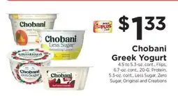 ShopRite Chobani Greek Yogurt offer