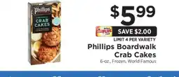 ShopRite Phillips Boardwalk Crab Cakes offer