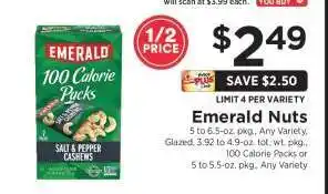 ShopRite Emerald Nuts offer