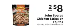 ShopRite John Soules Chicken Strips or Fajitas offer