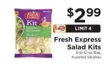 ShopRite Fresh Express Salad Kits offer