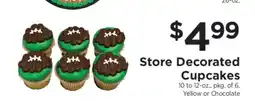 ShopRite Store Decorated Cupcakes offer
