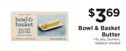 ShopRite Bowl & Basket Butter offer