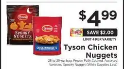 ShopRite Tyson Chicken Nuggets offer
