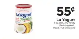 ShopRite La Yogurt offer