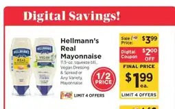 ShopRite Hellmann's Real Mayonnaise offer