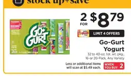 ShopRite Go-Gurt Yogurt offer