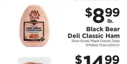 ShopRite Black Bear Deli Classic Ham offer