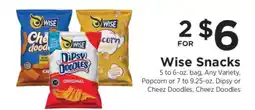 ShopRite Wise Snacks offer
