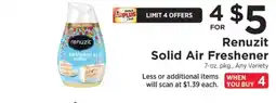 ShopRite Renuzit Solid Air Freshener offer