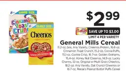 ShopRite General Mills Cereal offer