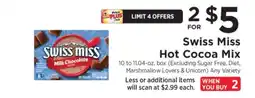ShopRite Swiss Miss Hot Cocoa Mix offer
