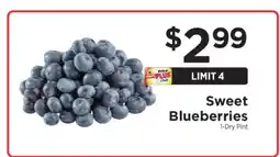ShopRite Sweet Blueberries offer