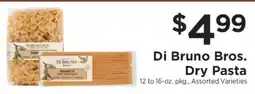 ShopRite Di Bruno Bros. Dry Pasta offer