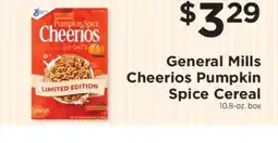 ShopRite General Mills Cheerios Pumpkin Spice Cereal offer