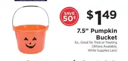ShopRite Pumpkin Bucket offer