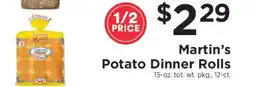 ShopRite Martin's Potato Dinner Rolls offer
