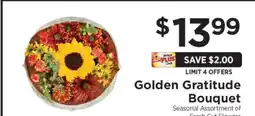 ShopRite Golden Gratitude Bouquet offer