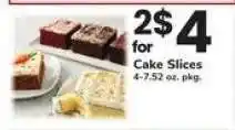 Safeway Cake Slices offer