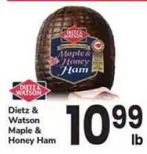 Safeway Dietz & Watson Maple & Honey Ham offer