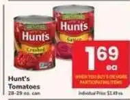 Safeway Hunt's Tomatoes offer