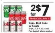 Safeway Coke, Diet Coke Or Sprite offer