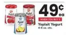 Safeway Yoplait Yogurt offer