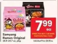 Safeway Samyang Ramen Original offer