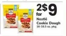 Safeway Nestlé Cookie Dough offer