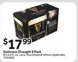 Stop&Shop Guinness Draught 8 Pack offer