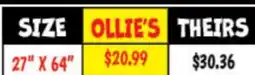 Ollie's FAUX WOOD BLINDS offer