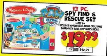 Ollie's 13 PC. SPY FIND & RESCUE SET offer