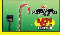 Ollie's 27 CANDY CANE DRIVEWAY STAKE offer