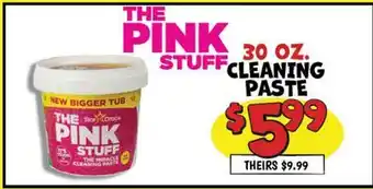 Ollie's THE PINK 30 OZ. STUFF CLEANING PASTE offer