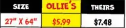 Ollie's 1 LIGHT FILTERING BLINDS 27 X 64 offer