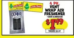 Ollie's VENT WRAP AIR FRESHENER offer