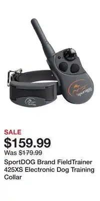 Cabela's SportDOG Brand FieldTrainer 425XS Electronic Dog Training Collar offer