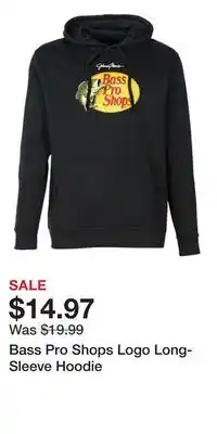 Cabela's Bass Pro Shops Logo Long-Sleeve Hoodie offer